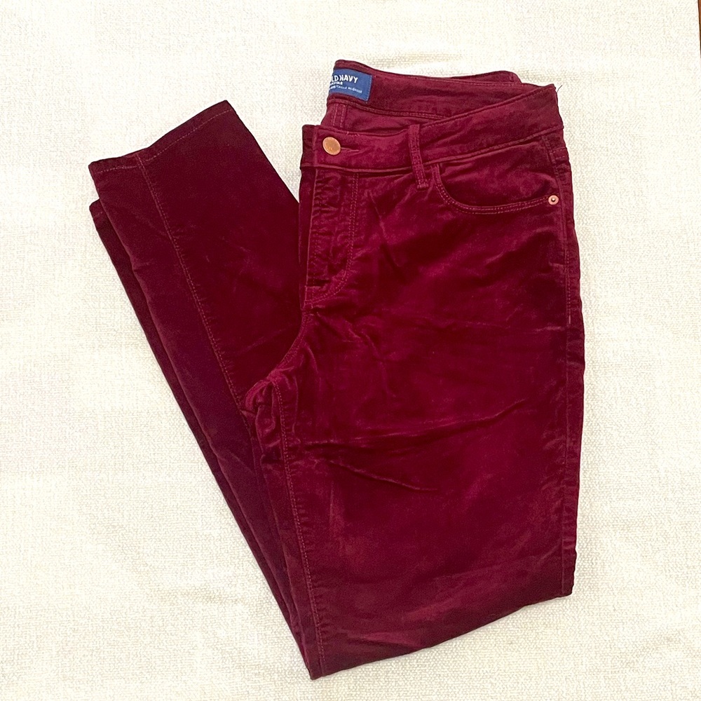 Old Navy Rockstar Velvet Pants